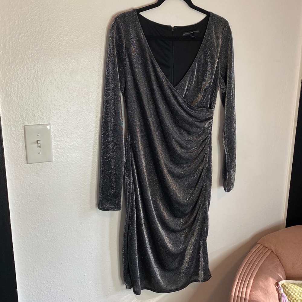 COPY - White House Black Market Glitter Dress (size 10)